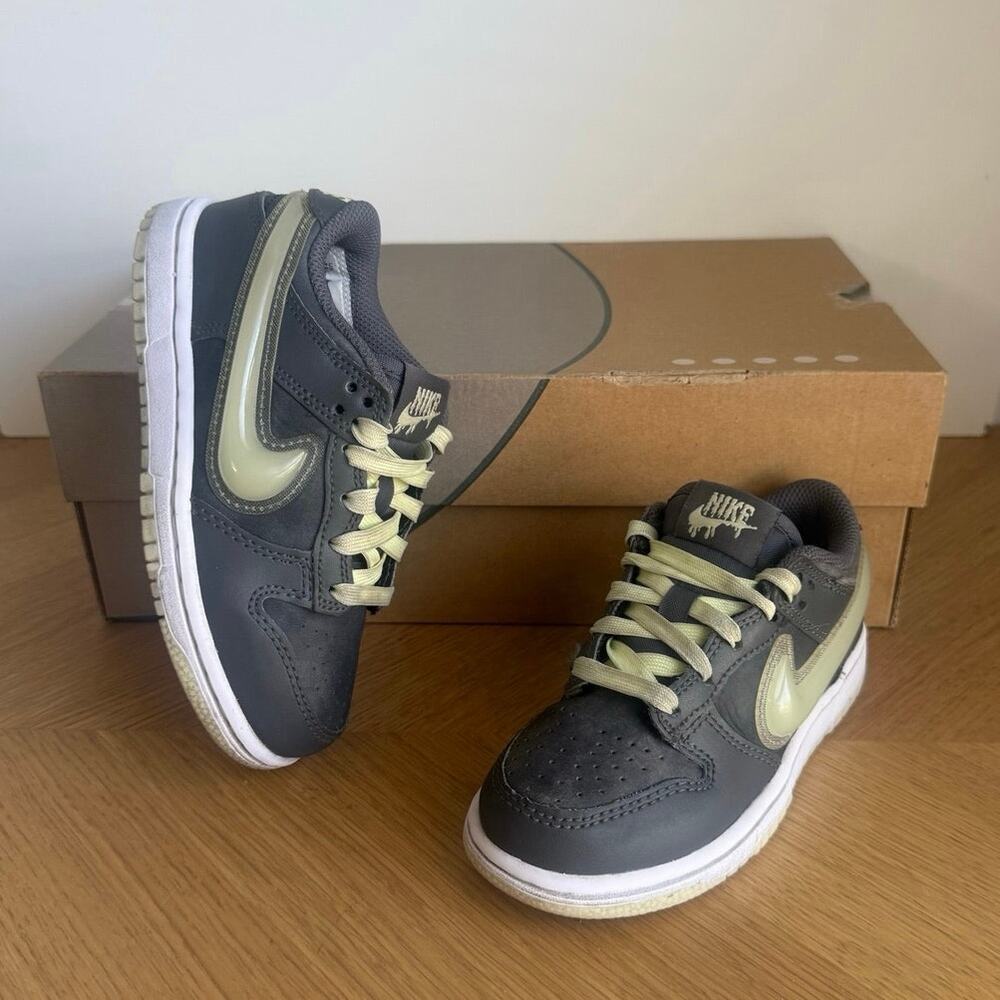 Nike Dunk Low ‘Halloween Glow in Dark’ Toddler Sneakers- SZ 11 C
